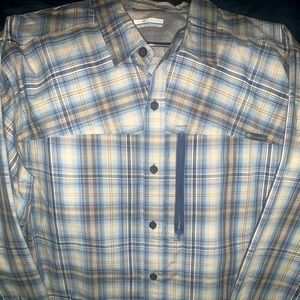 Columbia outdoor flannel button up